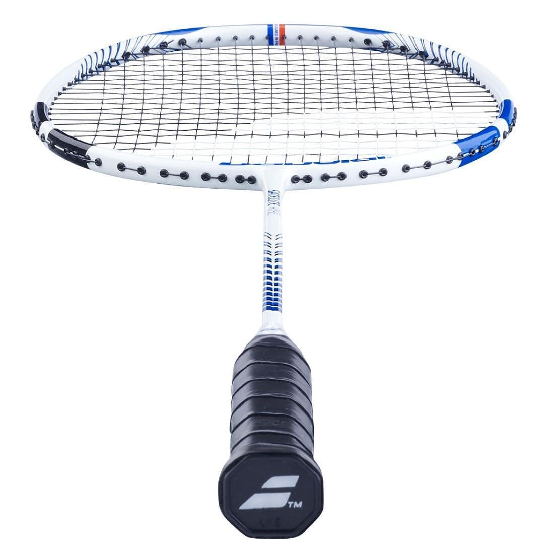 Badminton racket Babolat SATELITE RISE (strung) – a lightweight racket for precise shots and excellent control.