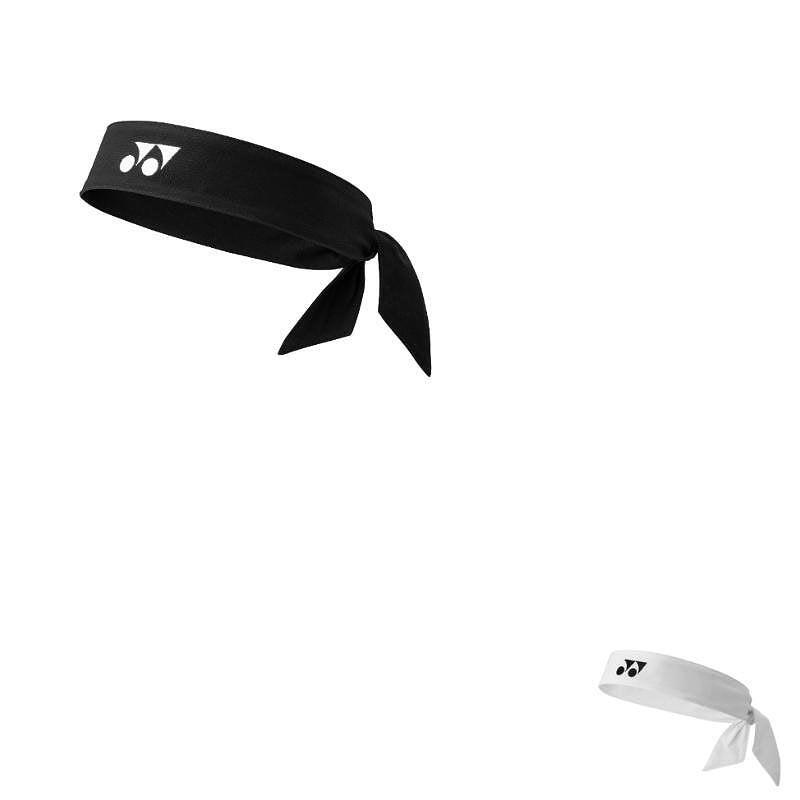 Бандана Yonex HEADBAND White – бяла лента за глава от 100% полиестър, стилна и удобна за тенис и падел екипировка