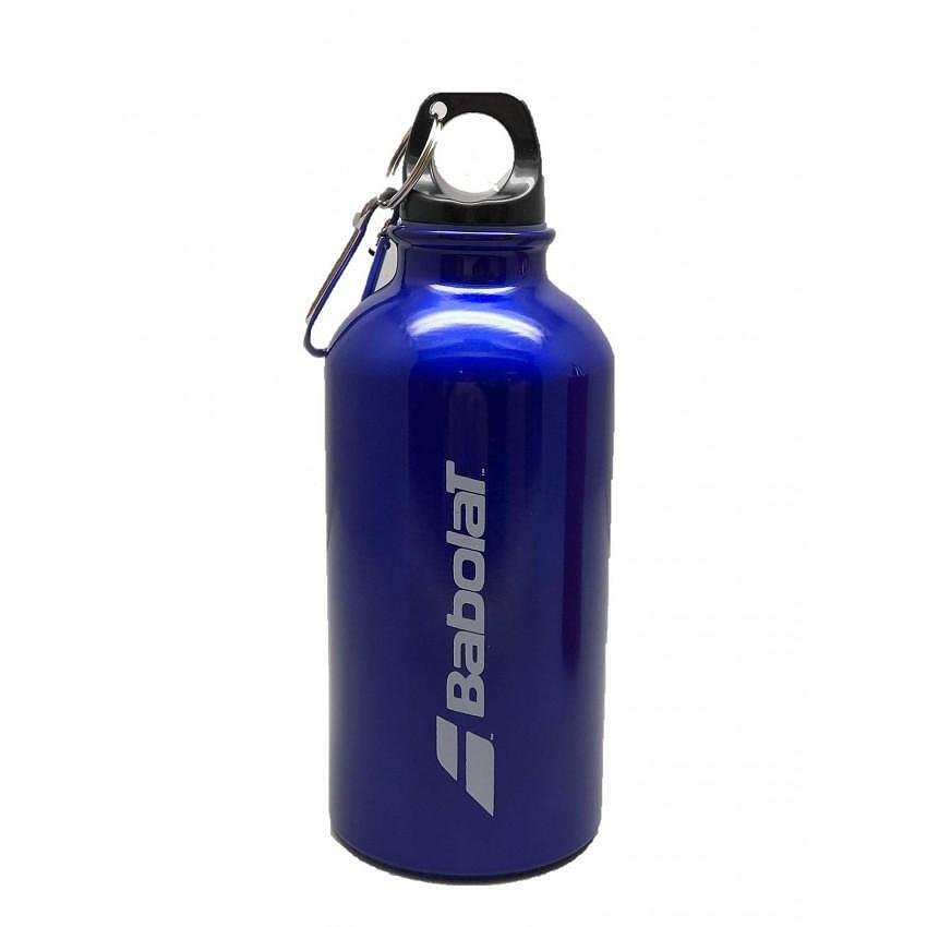 Бутилка за вода Babolat DRINK BOTTLE, метална синя бутилка 330 мл за тенис и тренировки с лого Babolat.