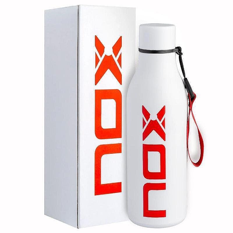 NOX White water bottle - Ergonomic grip and excellent thermal insulation