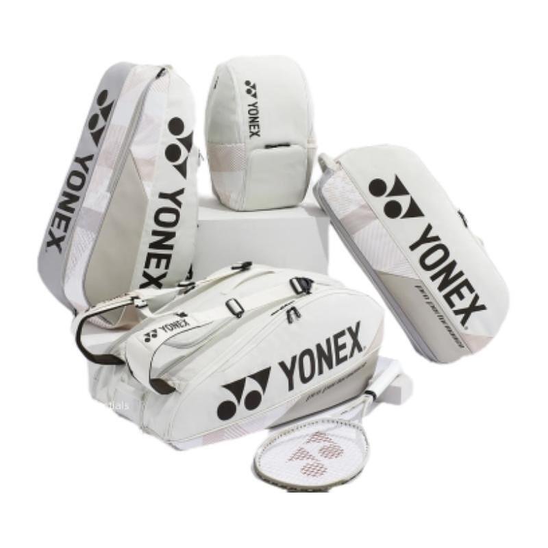 Geantă Yonex Pro Tournament Bag Sand Beige - geantă de tenis bej Yonex pentru echipament, antrenamente și călătorii