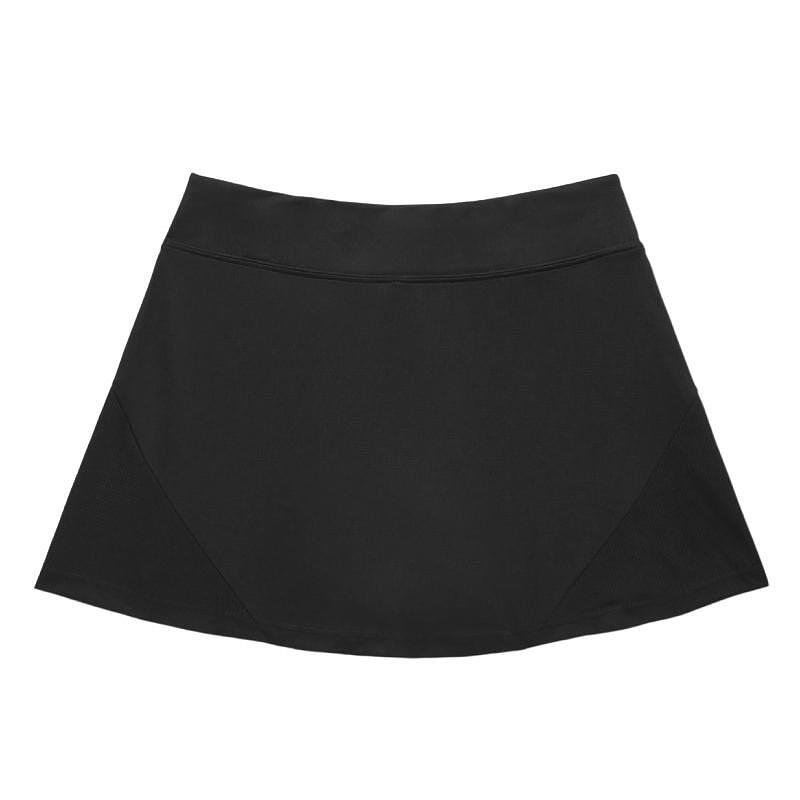Fustă de copii Yonex 26194J (cu șort interior) Black – fustă sport neagră pentru badminton și tenis, cu confort și siguranță