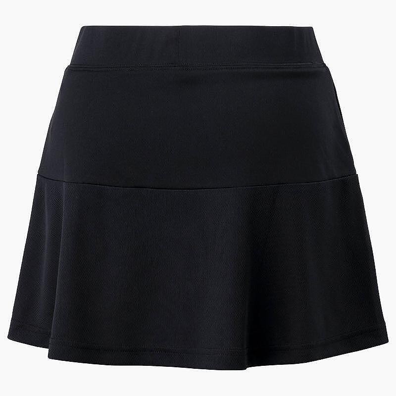 Дамска пола Yonex YW0036 Black – черна тенис пола с вграден шорт, UV защита и комфорт за мачове.