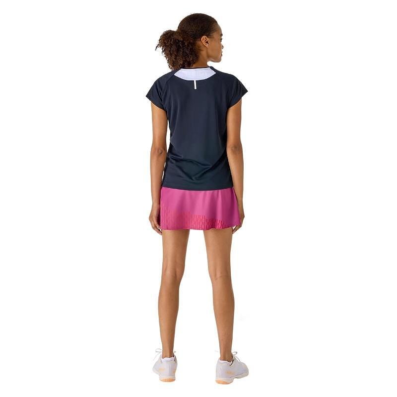 Tricou de damă Yonex 20943 Black, tricou sport elegant pentru tenis și badminton, cu confort maxim