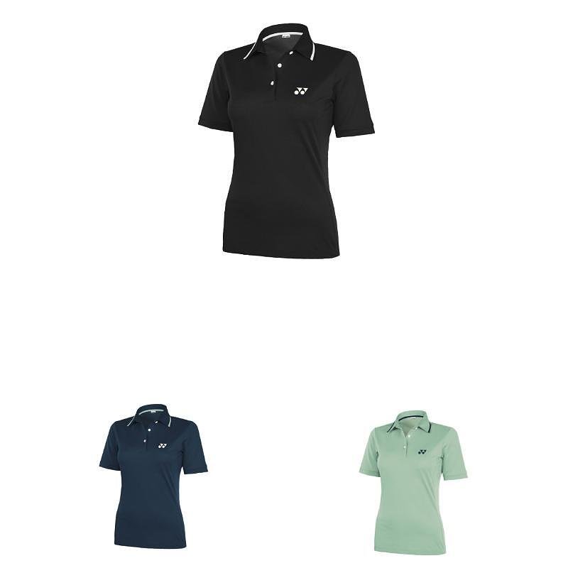 Yonex Polo Navy women’s T-shirt – an elegant sports polo shirt for comfort and freedom of movement.