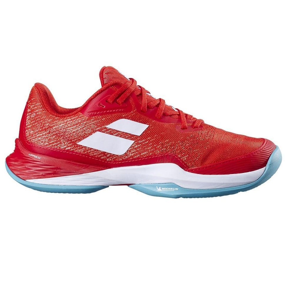 Pantofi sport pentru femei Babolat Jet Mach 3 Clay Fiesta Red