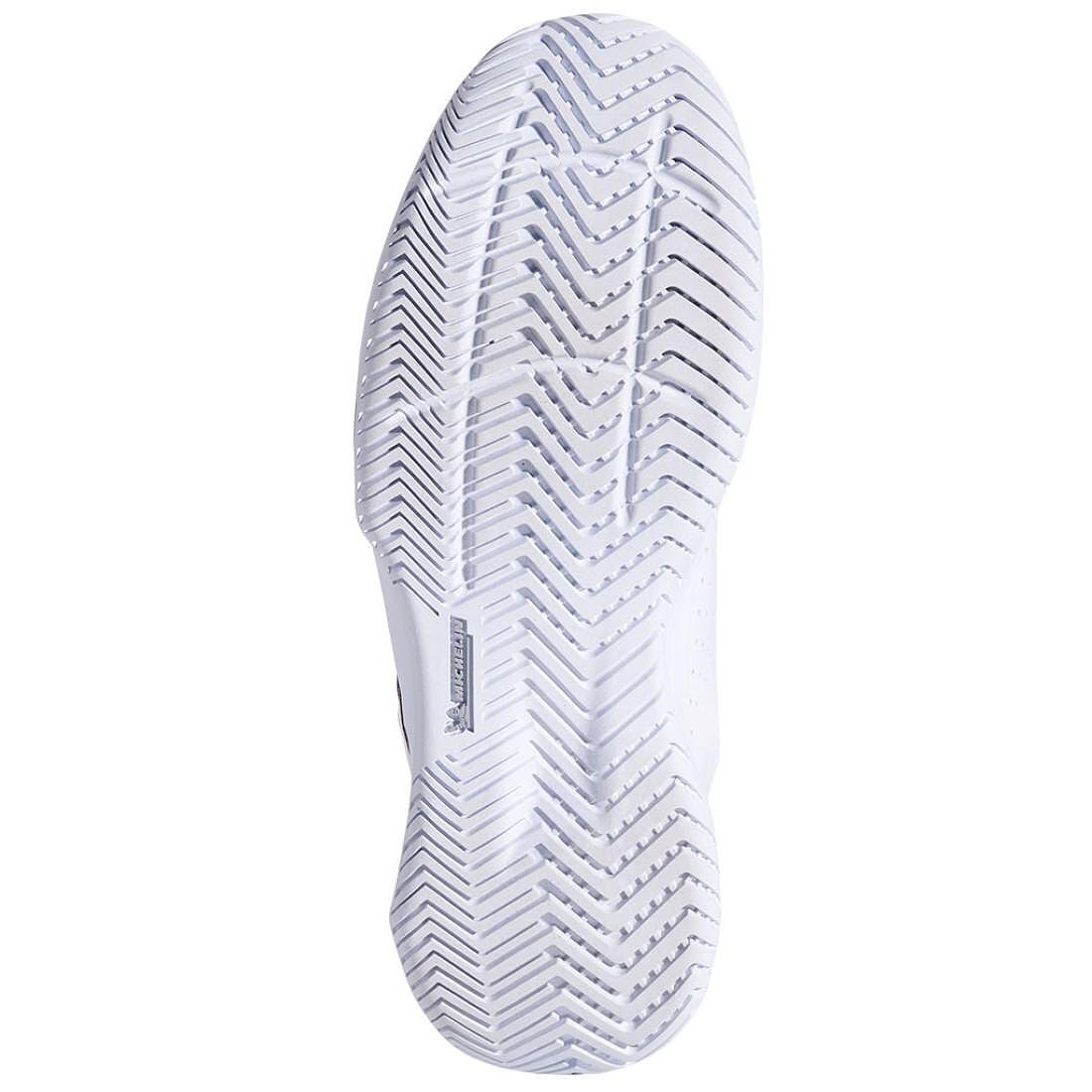 Talpa pantofilor sport de damă Babolat SFX EVO ALL COURT WIMBLEDON - white, after dark pentru toate suprafețele și stabilitate