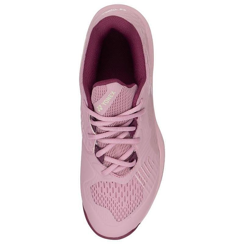 Pantofi sport pentru femei Yonex PC SONICAGE CLAY Smoke Pink, pantofi de tenis Yonex pentru confort și stabilitate
