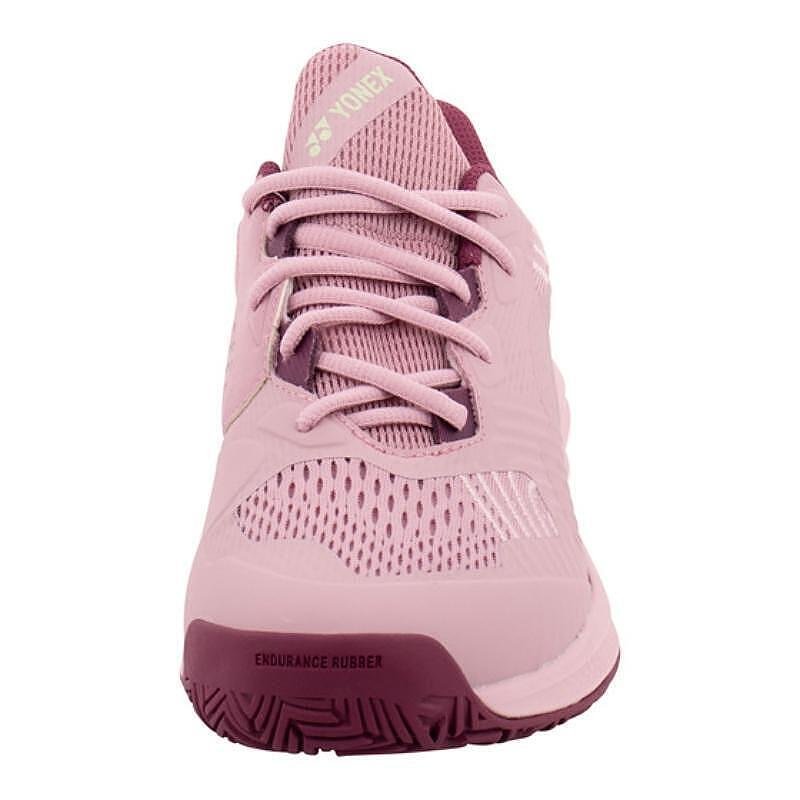 Pantofi sport pentru femei Yonex PC SONICAGE CLAY Smoke Pink – pantofi de tenis Yonex cu POWER CUSHION+ pentru confort și stabilitate