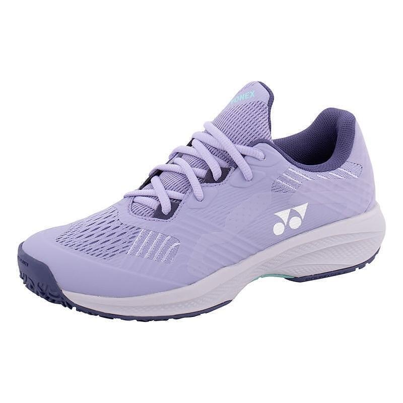 Pantofi de tenis pentru femei Yonex PC SONICAGE CLAY Mist Purple cu confort și stabilitate, potriviți pentru teren