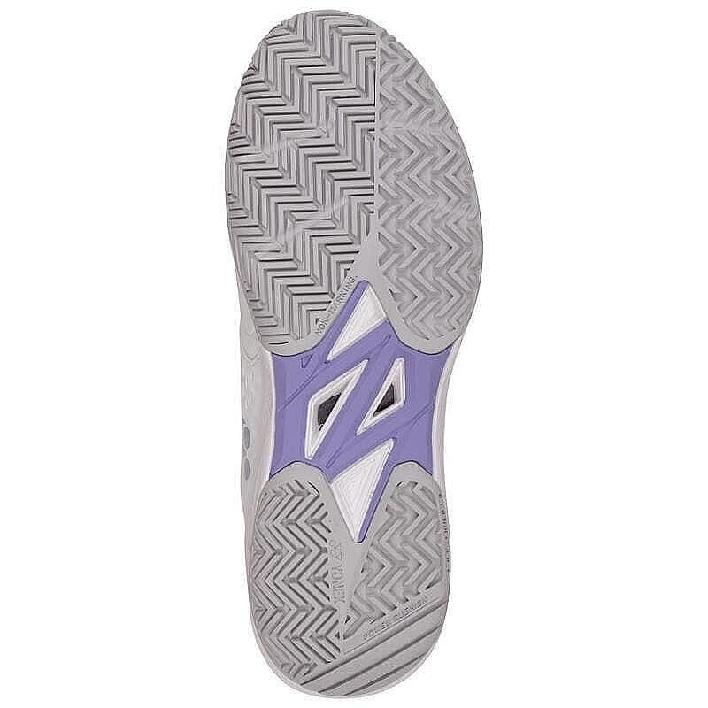Pantofi sport pentru femei Yonex PC SONICAGE WH/GR cu talpă durabilă și POWER CUSHION+ pentru tenis