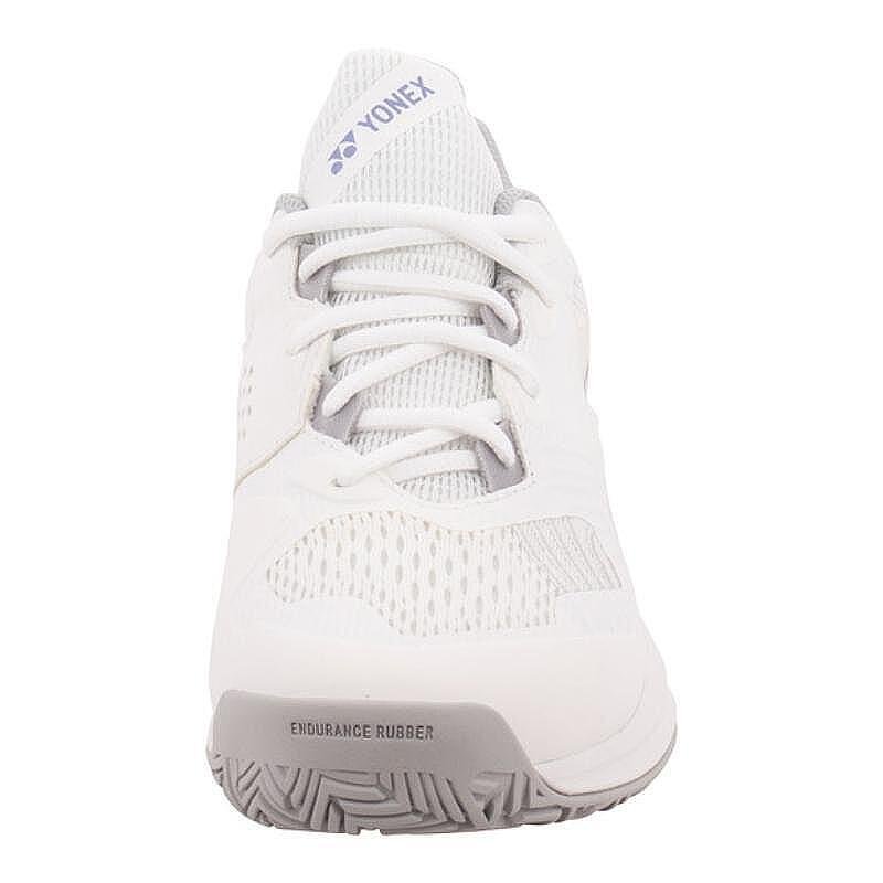 Pantofi sport pentru femei Yonex PC SONICAGE WH/GR pentru tenis, cu POWER CUSHION+ și susținere stabilă