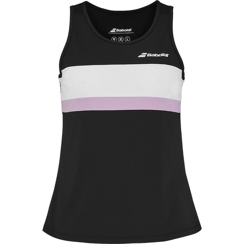 Babolat PADEL TANK - black Women's Tank Top