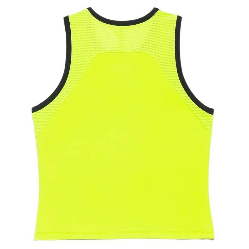Maiou pentru femei Yonex 16852 Fresh Lime, model mulat pentru tenis și badminton, cu tehnologie de răcire