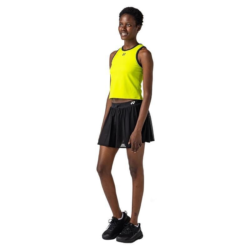 Maiou pentru femei Yonex 16852 Fresh Lime pentru tenis și badminton, model mulat în culoare proaspătă lime