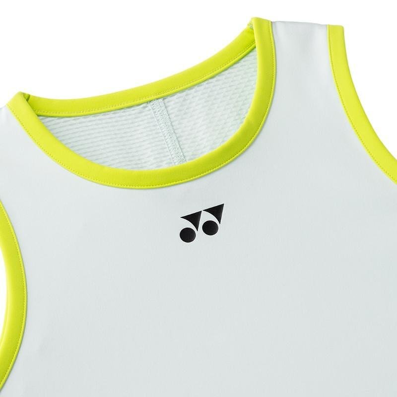 Maiou de damă Yonex 16852 Ice Blue – maiou sport ușor pentru tenis și badminton, cu aspect modern și confort.