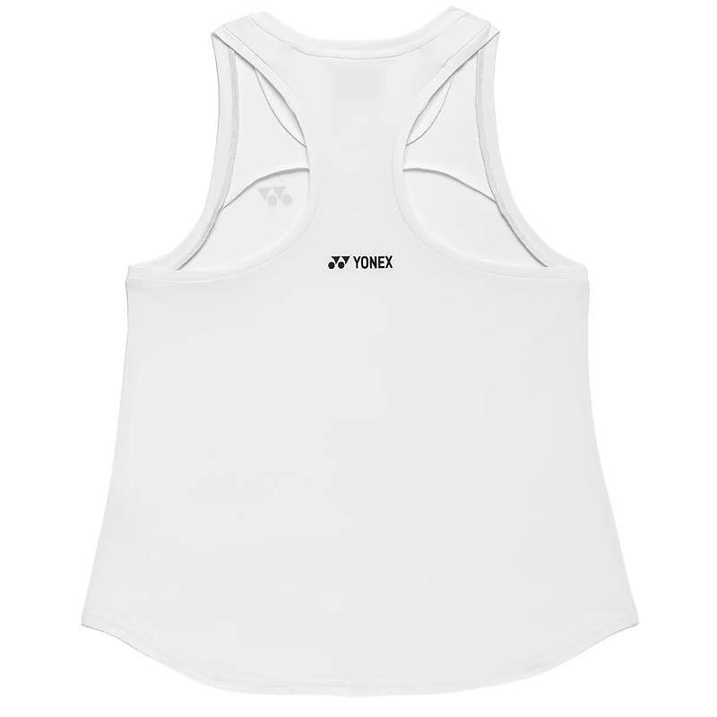 Maiou de damă Yonex 16853 White – model sport alb pentru tenis și padel, confort și libertate de mișcare