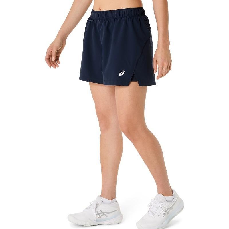 Women's shorts with leggings ASICS COURT 2-N-1 DARK NAVY