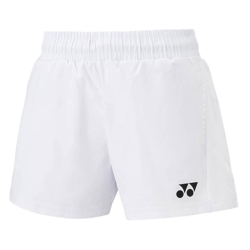 Șorturi de damă Yonex YW0047 White – șorturi sportive albe pentru badminton și tenis, cu o potrivire confortabilă