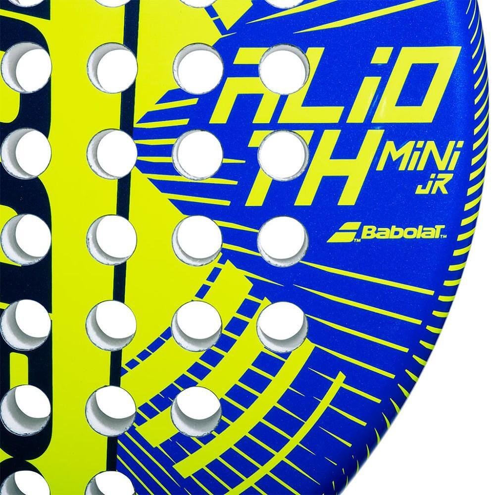 Rachetă de padel Babolat Alioth Mini Junior – rachetă ușoară pentru copii începători, ideală pentru primii pași în padel.