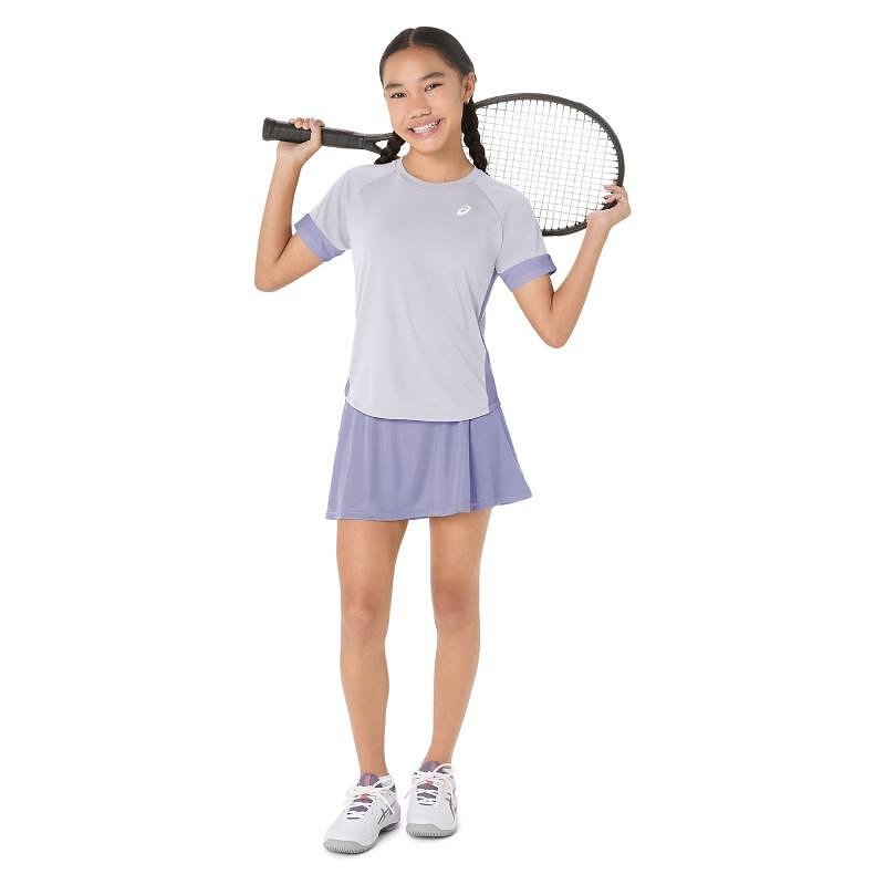 ASICS Kids' Tennis Skirt Lilac Hint/Bluebell