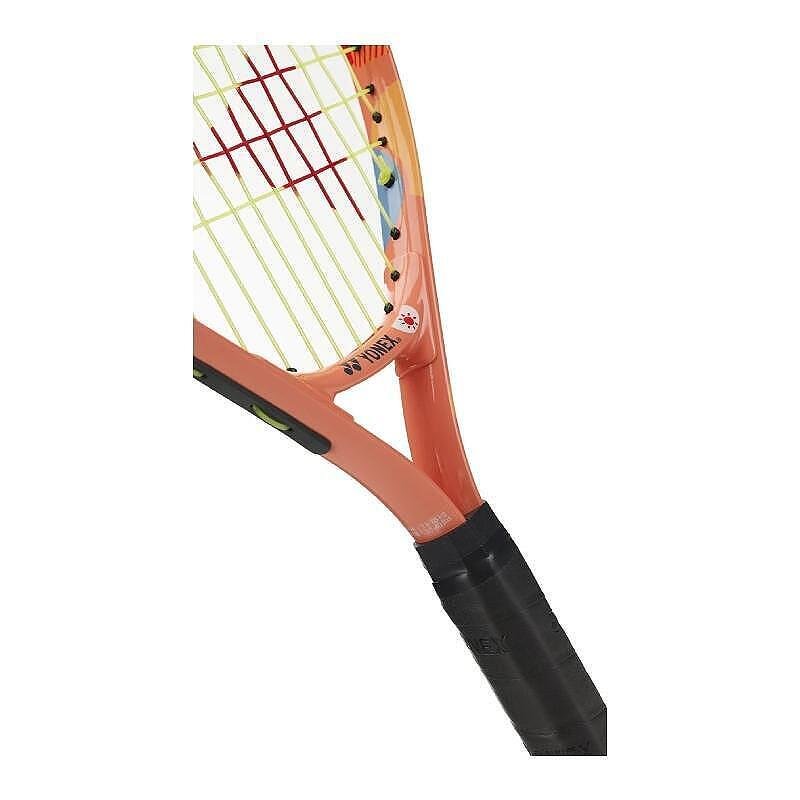 Rachetă de tenis Yonex Junior 19 Coral Orange pentru copii 4-6 ani, o rachetă de tenis ușoară și comodă pentru control și tehnică