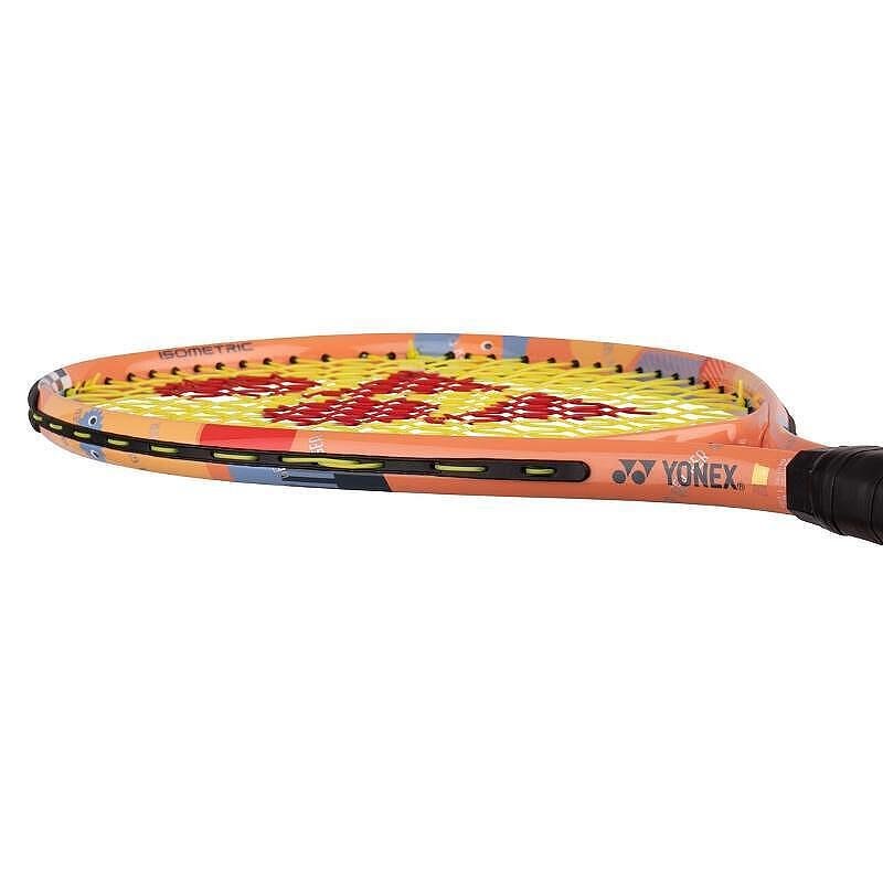 Rachetă de tenis Yonex Junior 23 Coral Orange pentru copii 6-8 ani, rachetă ușoară din aluminiu cu husă și control