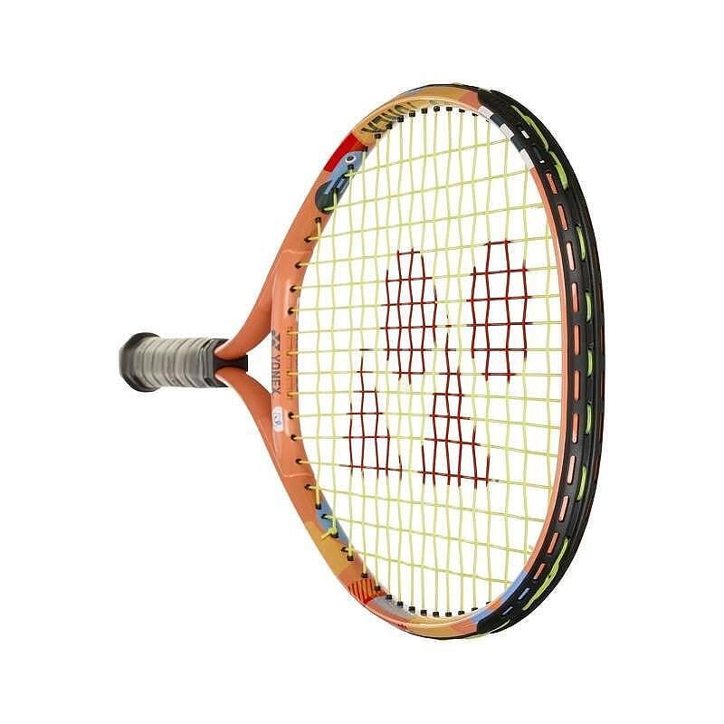 Rachetă de tenis Yonex Junior 23 Coral Orange pentru copii, rachetă de tenis ușoară și comodă pentru învățare și control