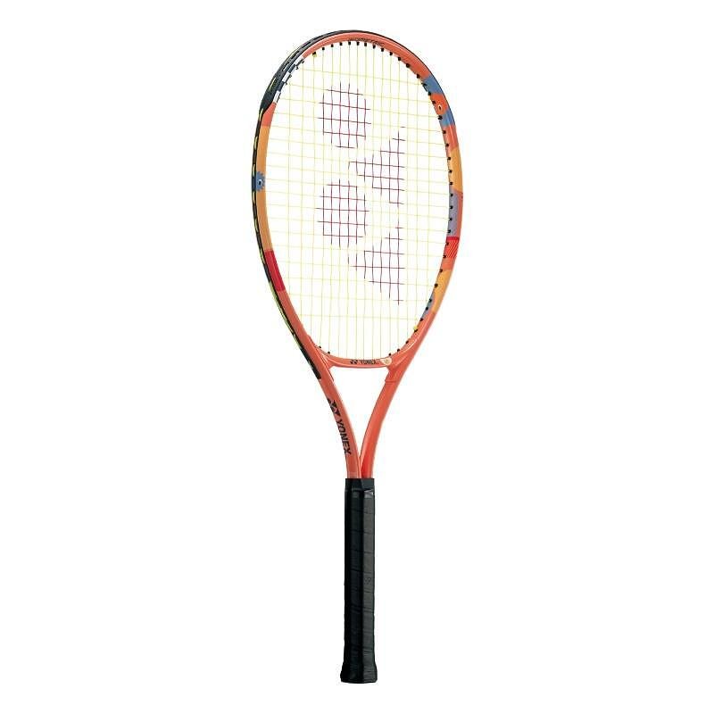 Rachetă de tenis Yonex Junior 26 Coral Orange - rachetă ușoară și comodă pentru copii de 10-11 ani, cu husă