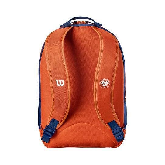 Wilson Roland Garros Team 2026 kids' backpack - a compact tennis backpack for young tennis players
