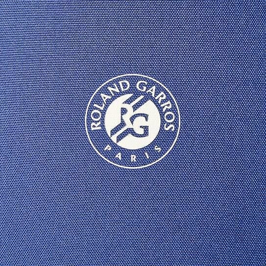 Blue Wilson Roland Garros Team 2026 kids' backpack with Roland-Garros logo for young tennis players