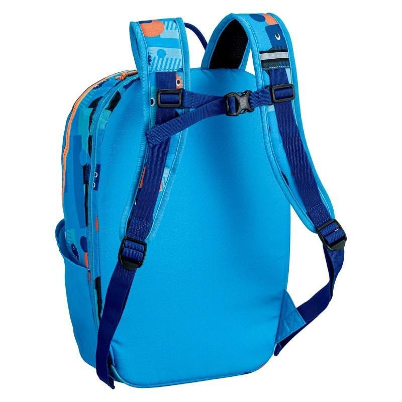 Детска раница Yonex 15L Ocean Blue за тенис екипировка, компактна, удобна и безопасна с гръден колан и рефлектори