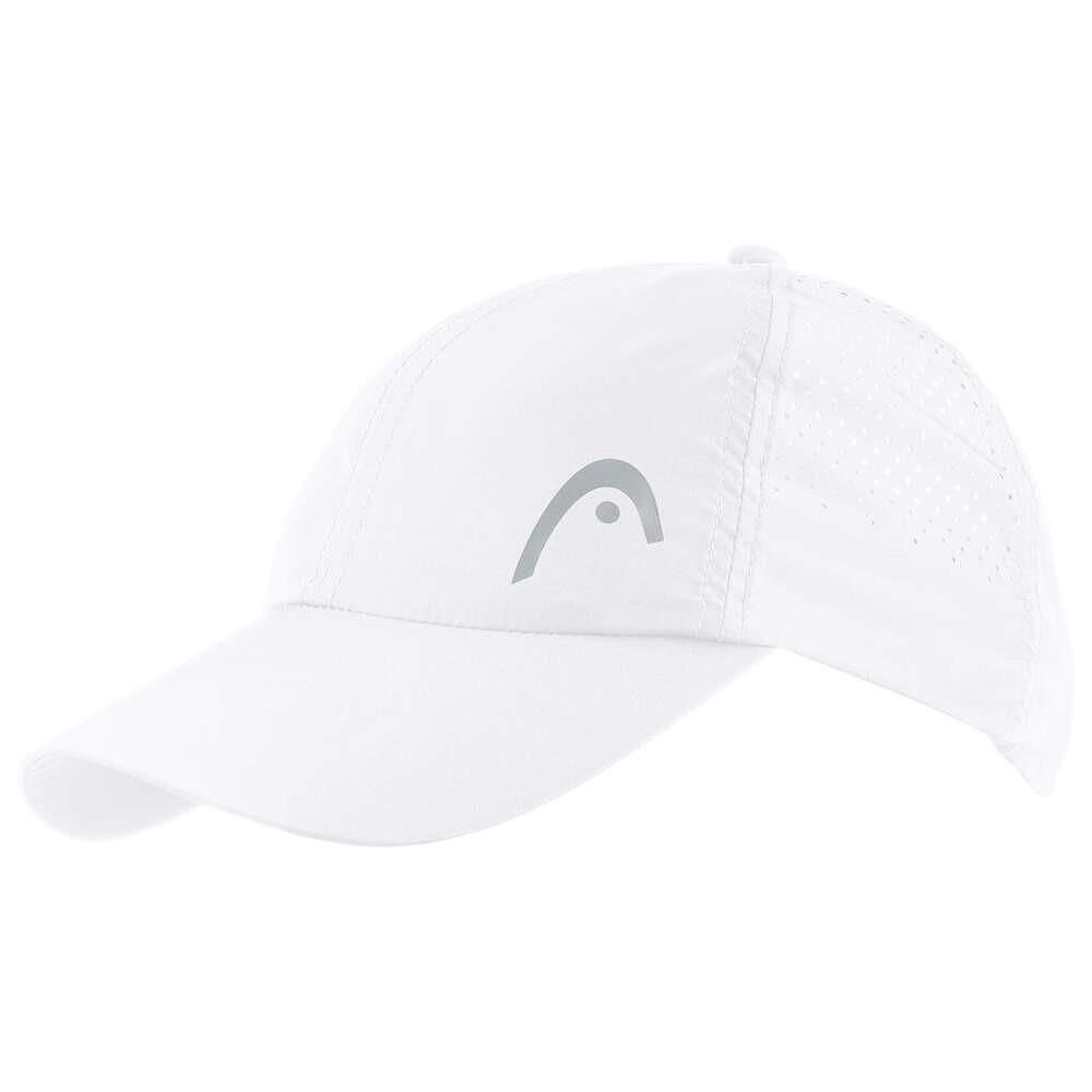 Детска шапка HEAD Pro Player / 287174 WH – лека, дишаща и регулируема шапка за млади тенисисти.