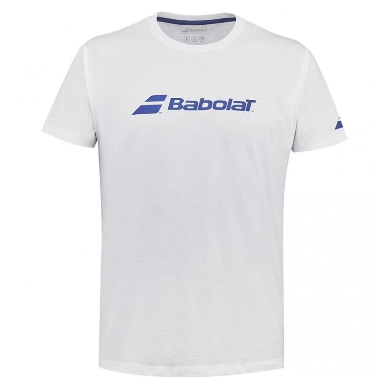 Детска тениска Babolat EXERCISE TEE - бял