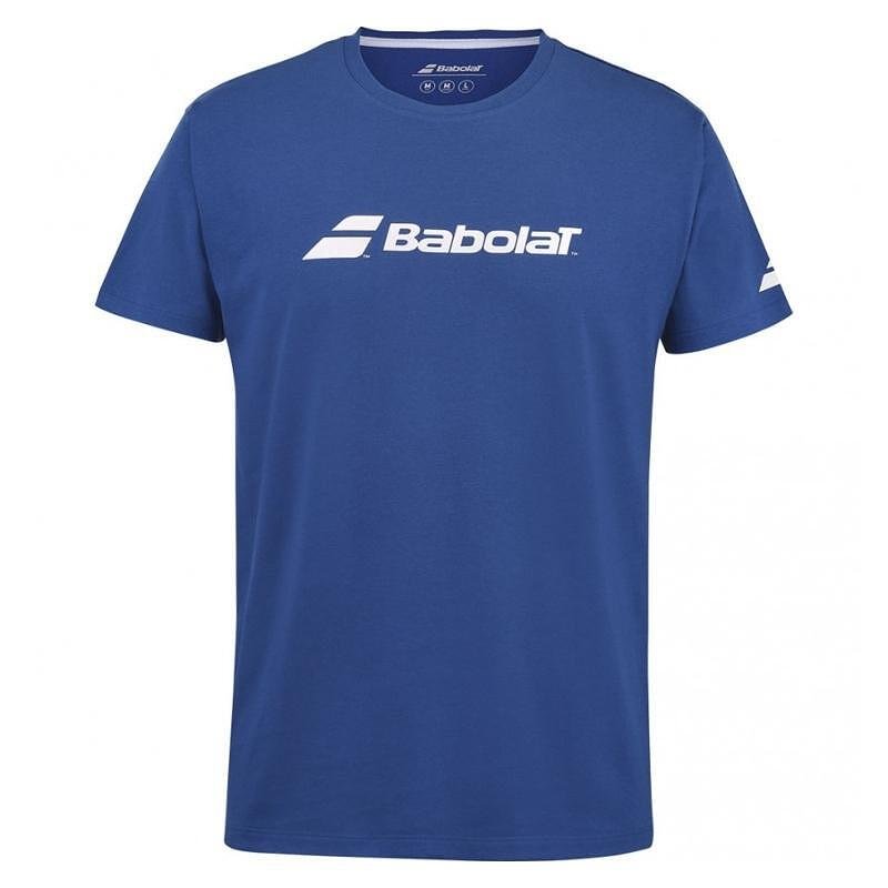 Детска тениска Babolat EXERCISE TEE - тъмносин