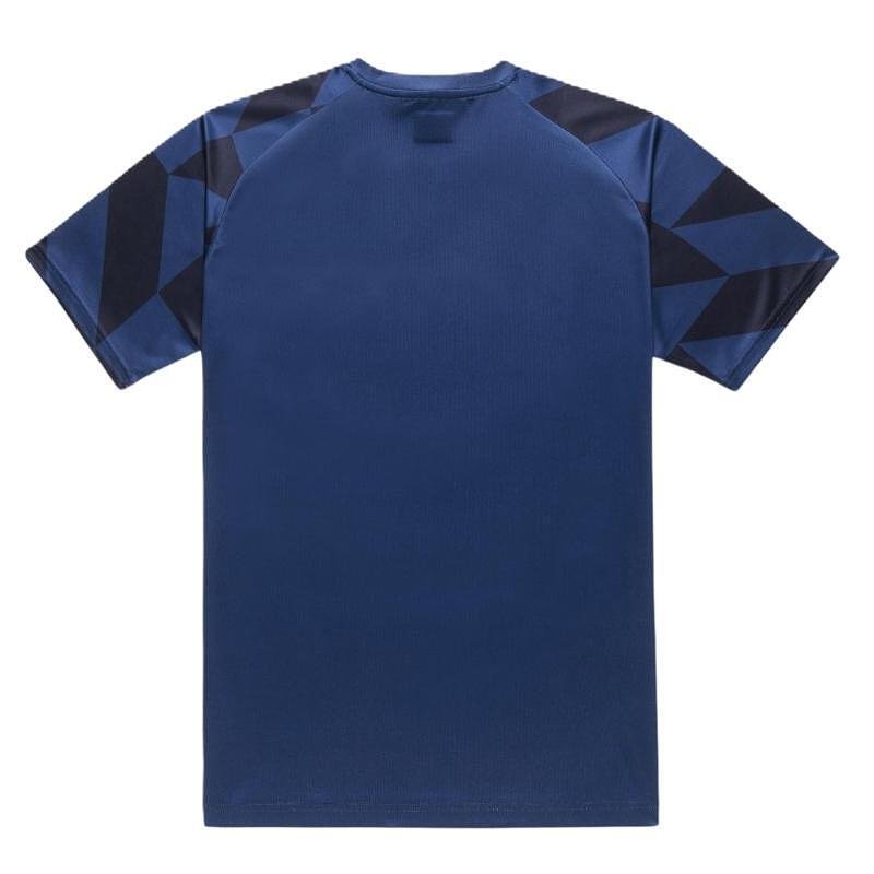 Tricou pentru copii Yonex 16860J Indigo Blue pentru badminton și tenis, material confortabil Dry Comfy pentru copii