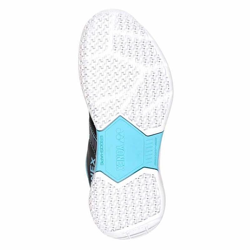 Kids' Yonex PC STRIDER FLOW Black/Blue court shoes, stable and comfortable kids' Yonex tennis shoes
