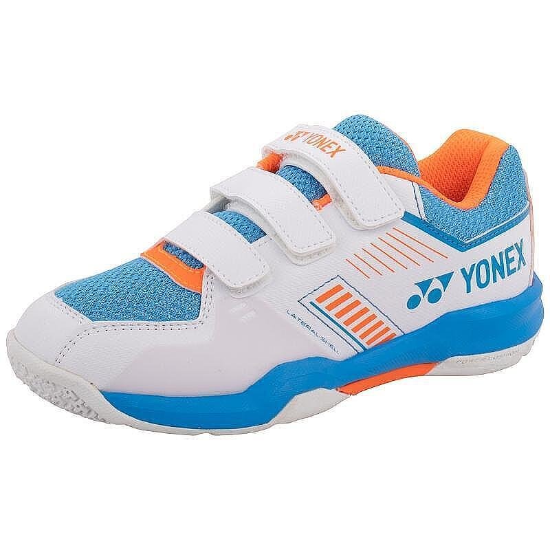 Kids' Yonex PC STRIDER FLOW sneakers for tennis and badminton with POWER CUSHION+ and comfort