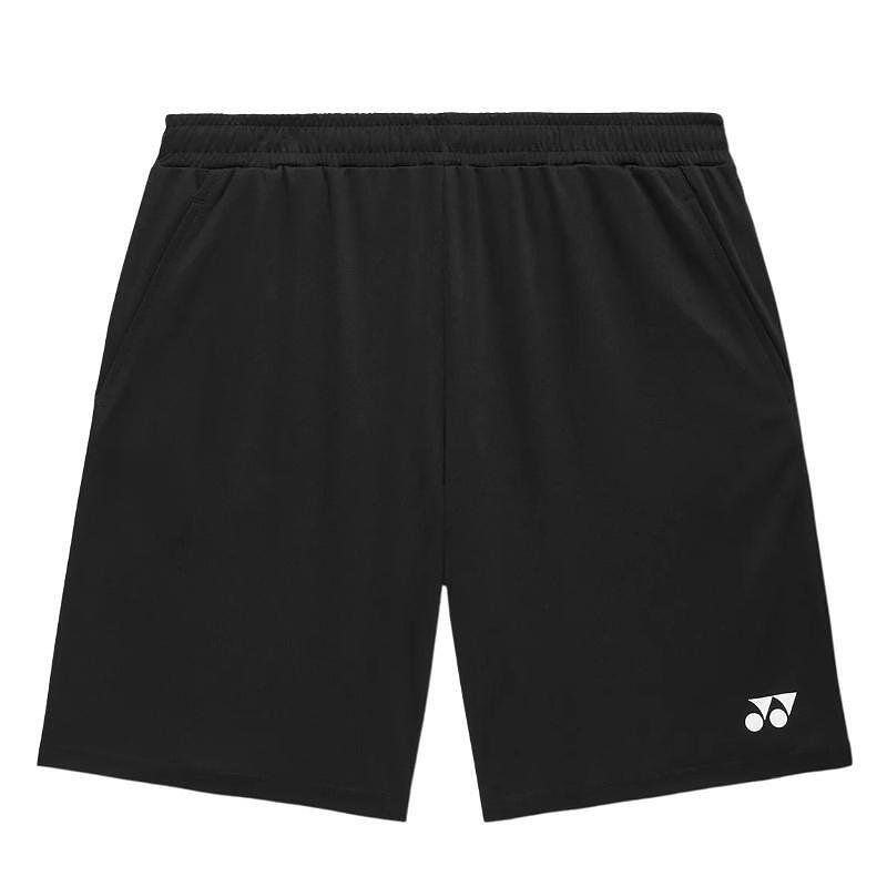 Șorturi pentru copii Yonex 15246J Black - șorturi sport negre pentru antrenamente și meciuri, cu confort și libertate de mișcare