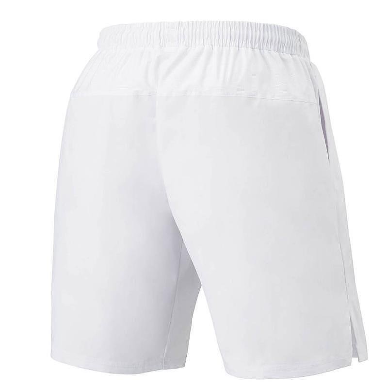 Pantaloni scurți pentru copii Yonex YJ0036 Alb – pantaloni scurți sport albi pentru confort, protecție solară și joc activ