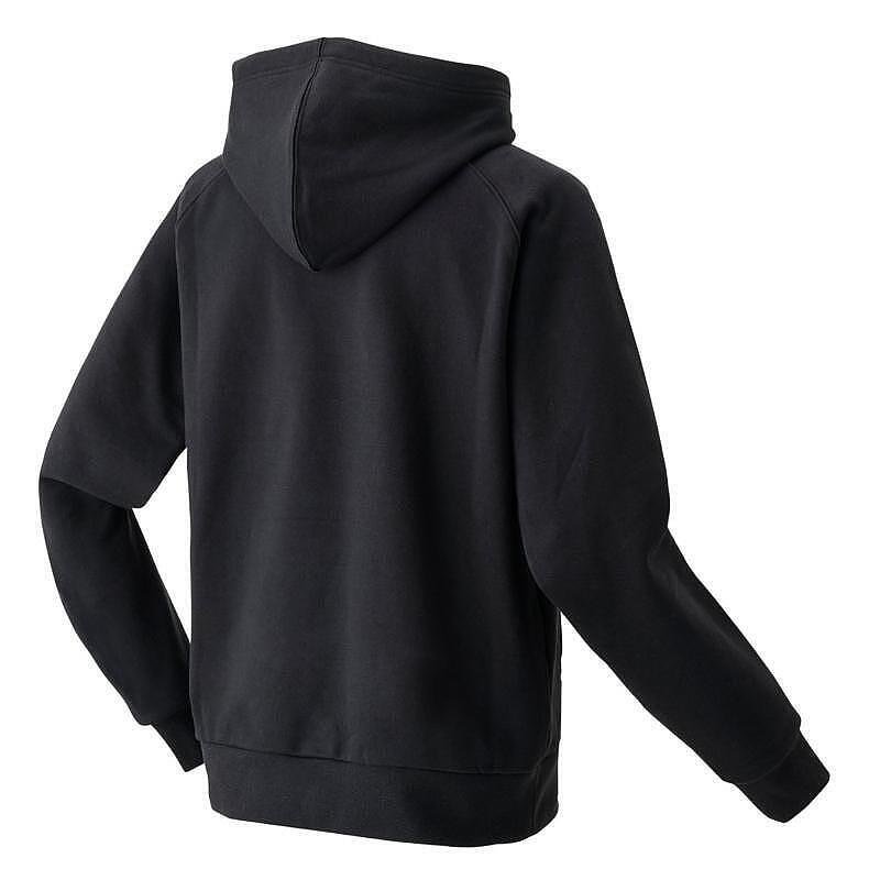 Hanorac pentru copii Yonex SWEAT HOODIE Black - hanorac sport negru pentru confort, antrenamente și uz zilnic