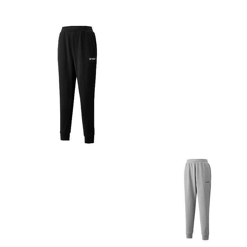 Pantaloni de trening Yonex SWEAT PANTS Unisex Gray - pantaloni sport unisex gri Yonex, comozi și eleganți pentru echipamentul de tenis