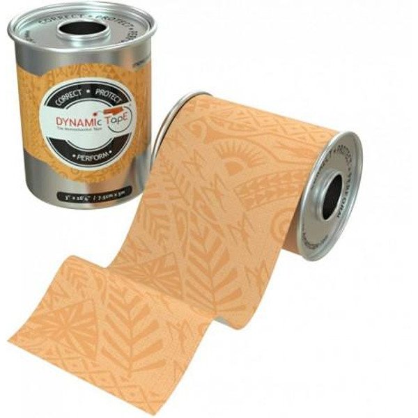 DYNAMIC TAPE "BANDĂ BIOMECANICĂ" 7,5 CM X 5 M CULOAREA PIELII