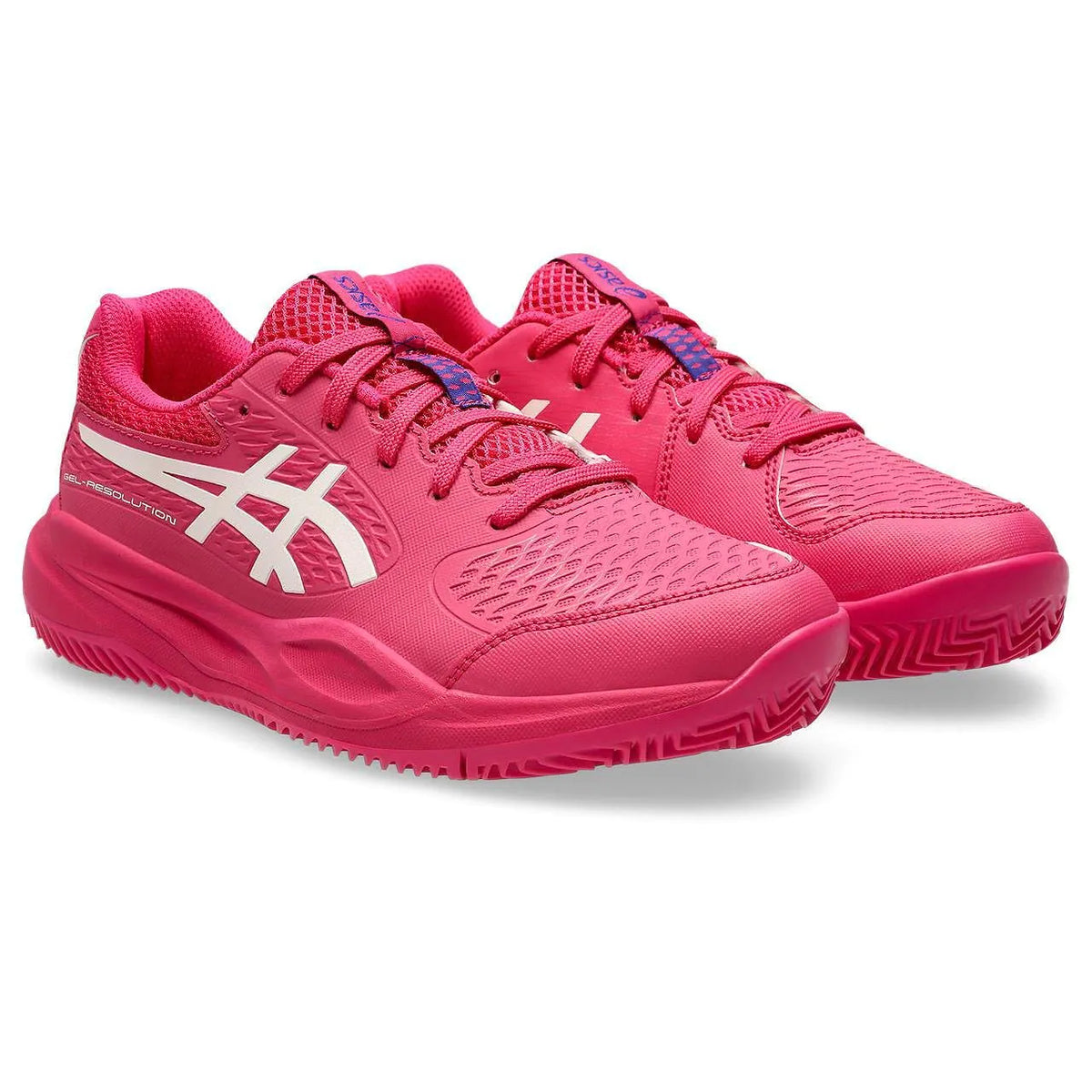 Детски маратонки Asics Gel-Resolution X GS Clay Bright Rose/Cream