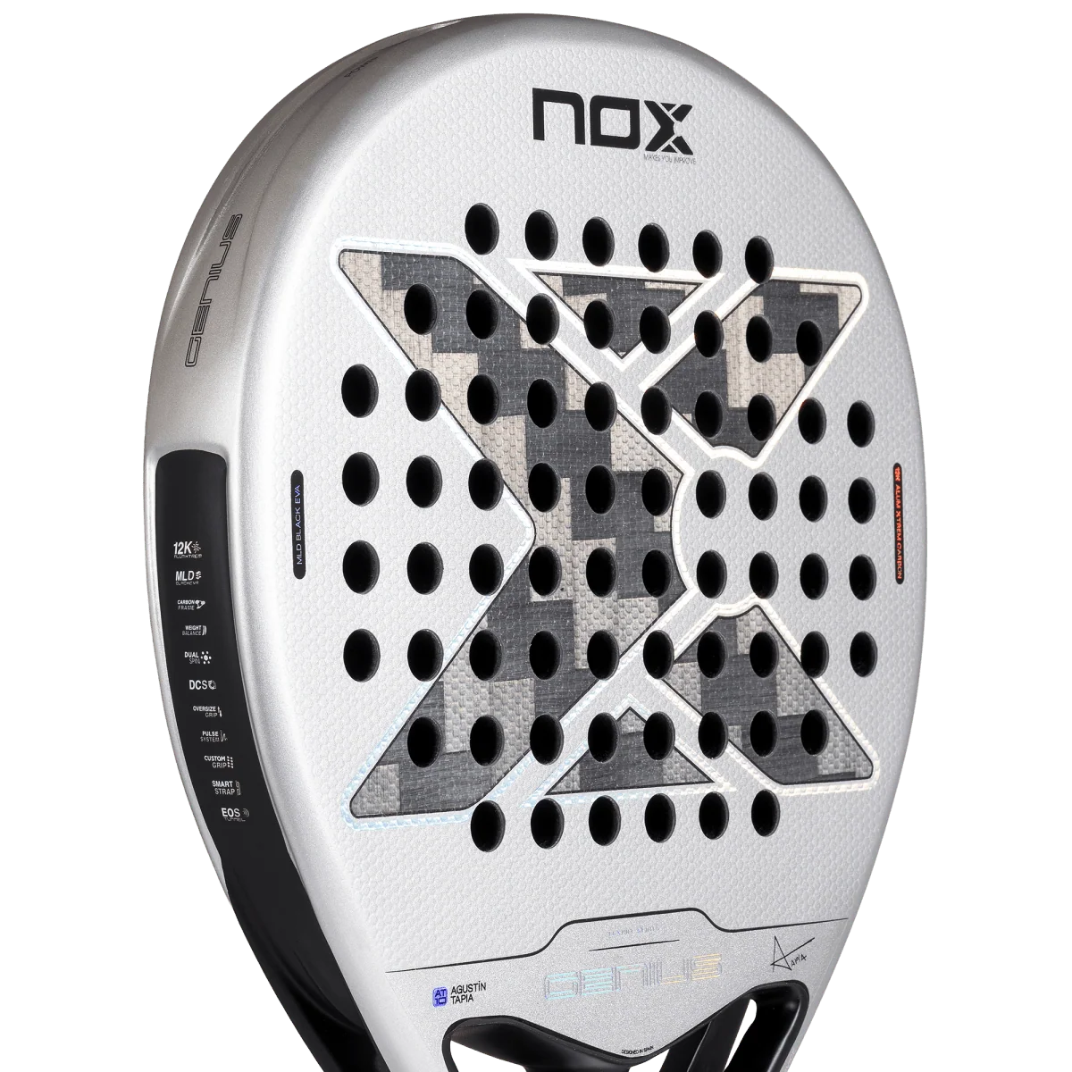 Падел ракета Nox Genius 12K Alum Xtrem by Agustin Tapia 27