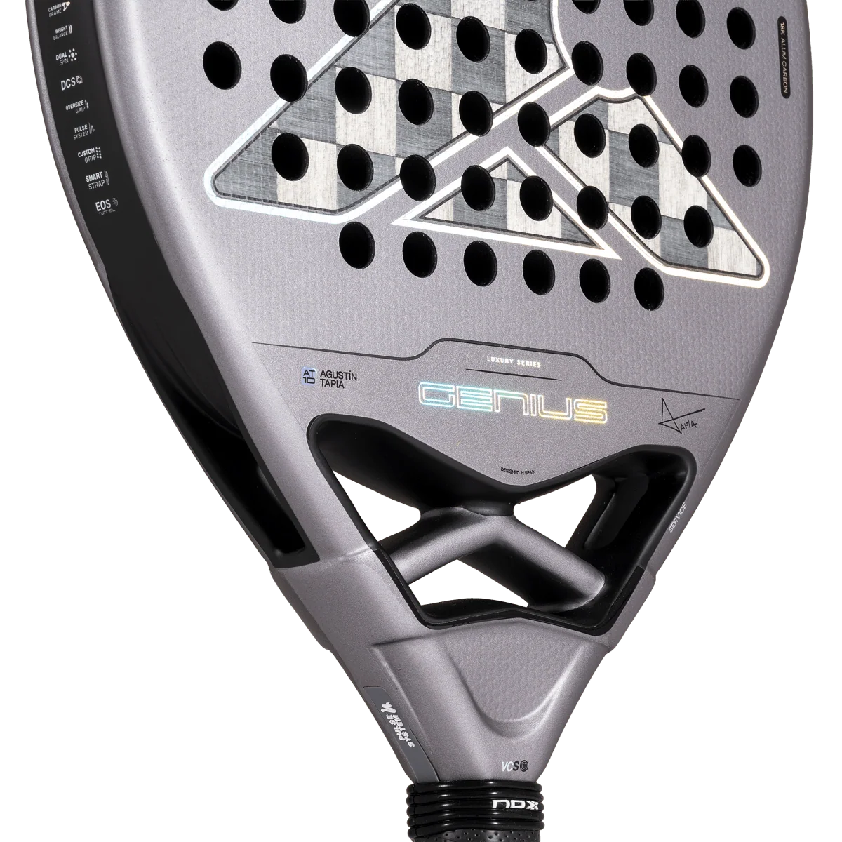 Падел ракета Nox Genius 18K Alum by Agustin Tapia 27