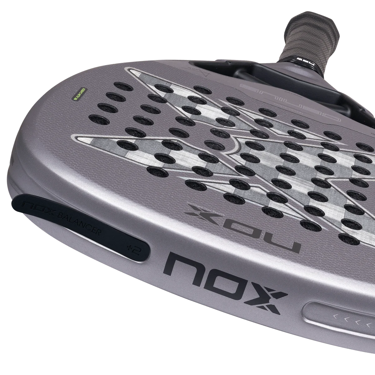 Падел ракета Nox Genius Attack 18K Alum by Agustin Tapia 27