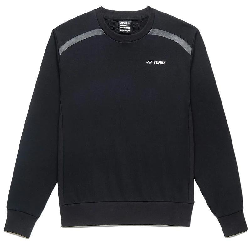 Bluză sport Yonex 30120 Unisex Black – bluză sport unisex, stilată, pentru tenis și confort zilnic
