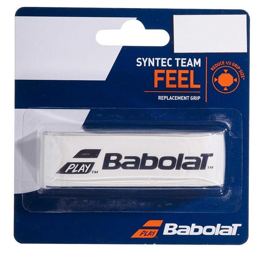 Грип Babolat SYNTEC TEAM за тенис ракета, комфортен replacement grip за по-добър контрол и усещане.