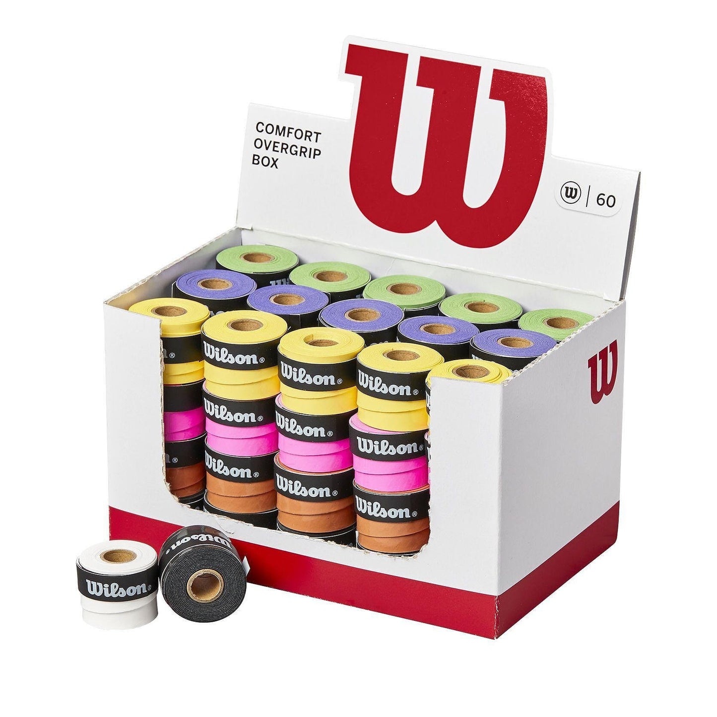 Грип от кутия WILSON ULTRA - assorty, грип за тенис ракета Wilson, 1 бр. от кутия 60 бр.